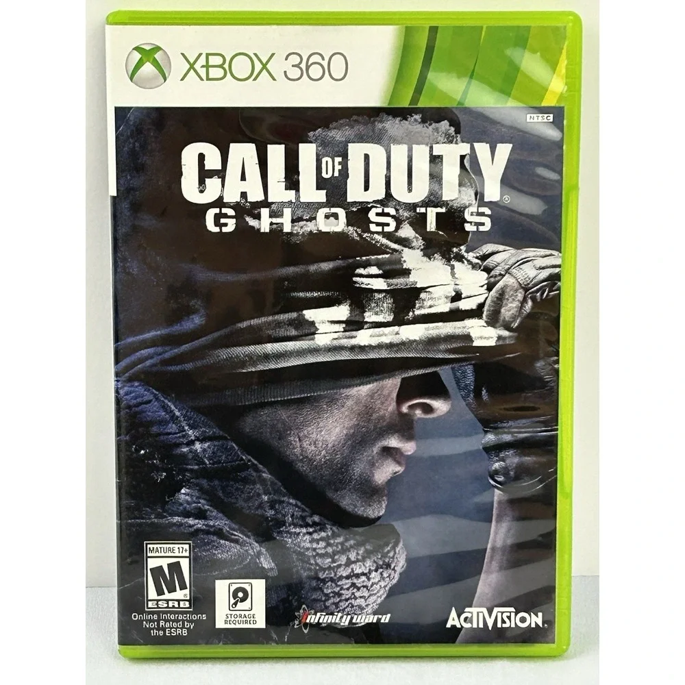 Call of Duty Ghosts Xbox 360 Complete CIB 2 Disc Untested Excellent